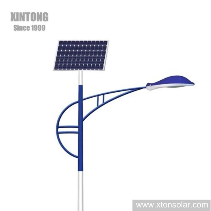 12 työtuntia vesitiivis aurinkoenergian LED-katuvalaisin
