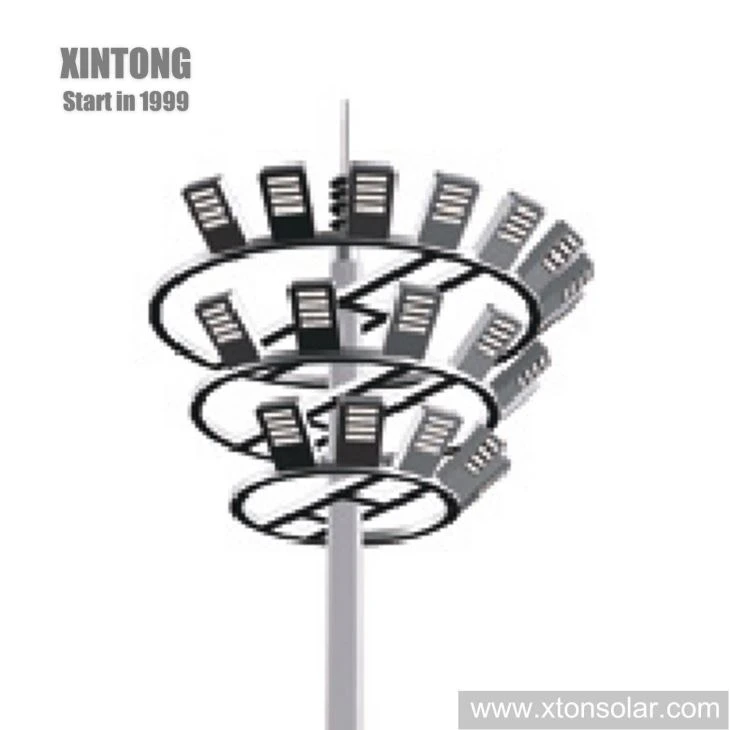 30m LED Outdoor High Mast Light With Lifting System