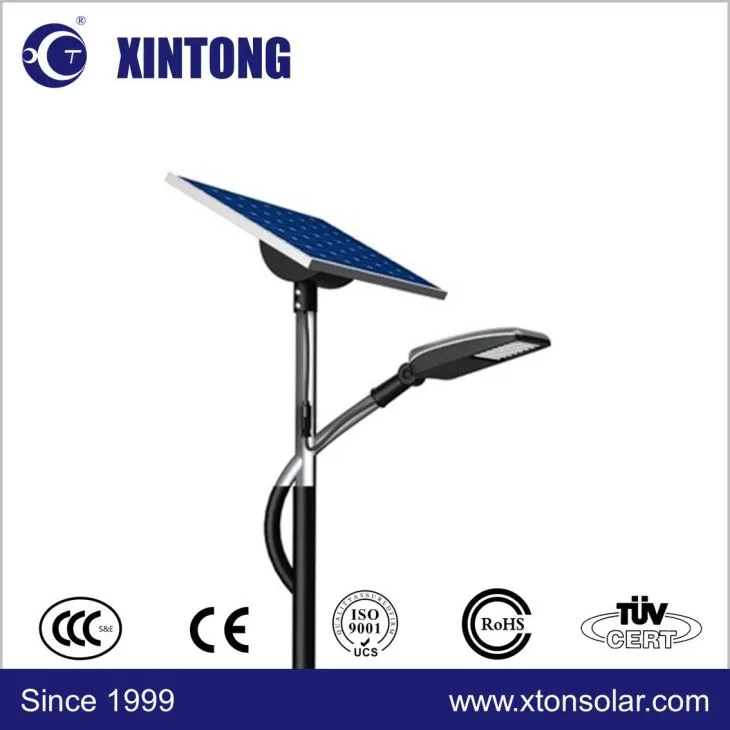 Energiaa säästävä ulkona oleva LED-aurinkokatuvalaistus