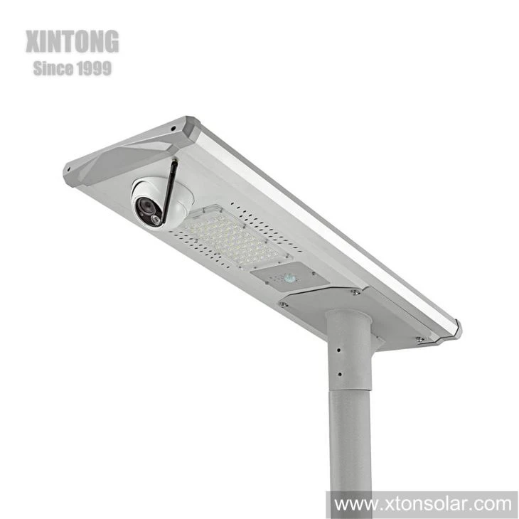 IP65 Integroitu All In One Solar LED-katuvalo kameralla