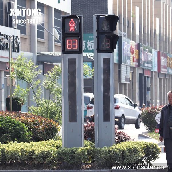 Remote Control Solar LED Traffic Light Time Control Remote Control Solar LED Traffic Light Time Control