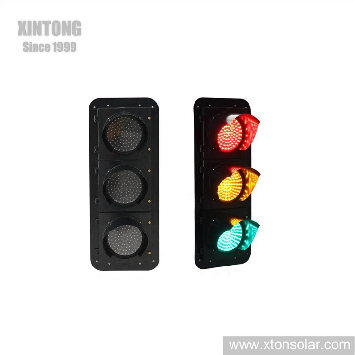 Traffic Light With Black Housing